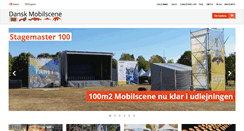 Desktop Screenshot of mobilscene.dk