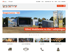 Tablet Screenshot of mobilscene.dk